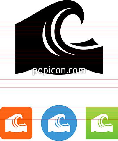 Tidal Wave Icon 400x478 Tidal Wave Icon