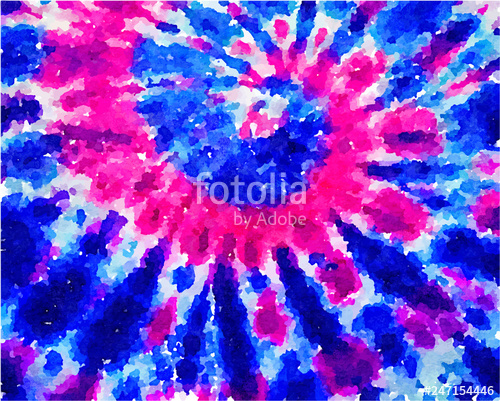 500x401 Tie Dye Style Watercolor Vector Abstract Background Stock Image