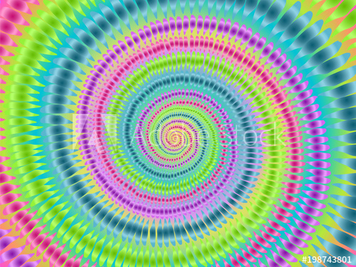 500x375 Boho Tie Dye Background Watercolor Effect Vector Colorful Hippie