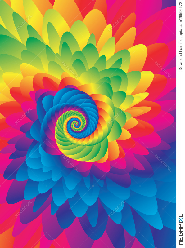 596x800 Colorful Tie Dye Background Vector Illustration