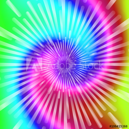 500x500 Tie Dye Colors Beautiful Realistic Spiral Tie Dye Vector