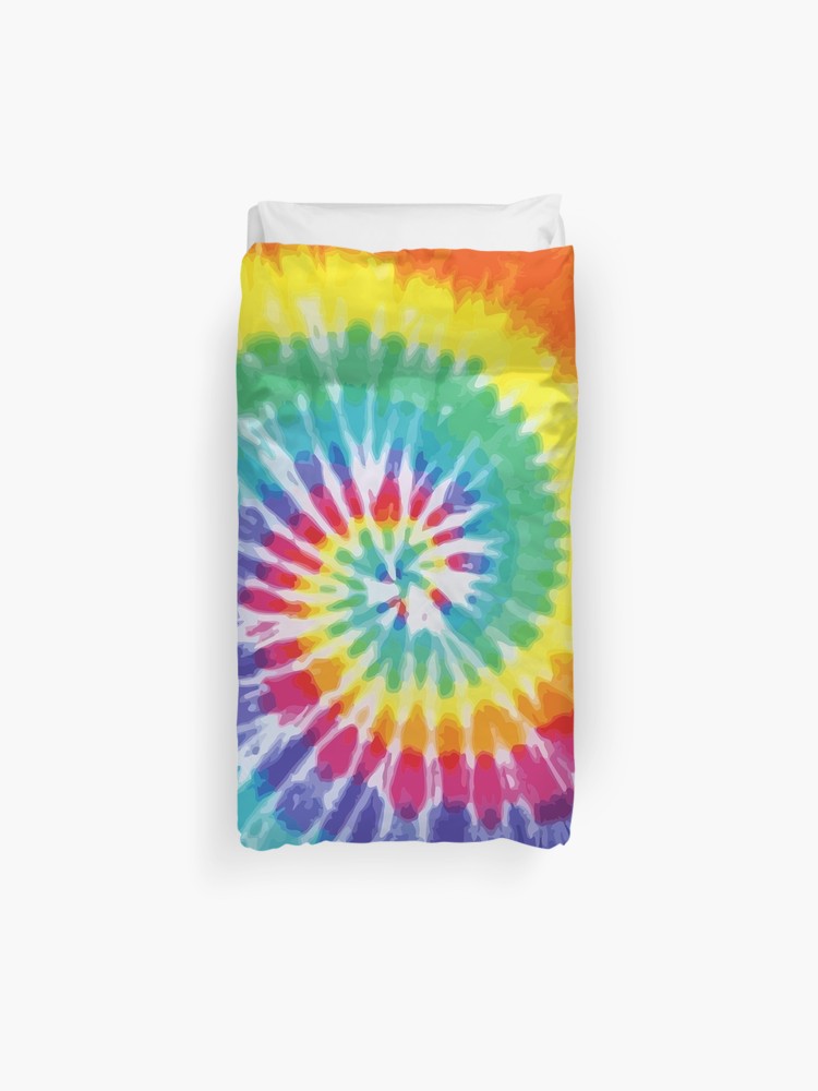 750x1000 Tie Dye Vector Art Duvet Cover