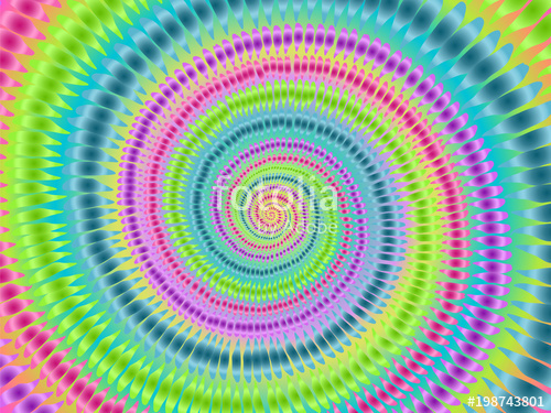 500x375 Boho Tie Dye Background Watercolor Effect Vector Colorful Hippie