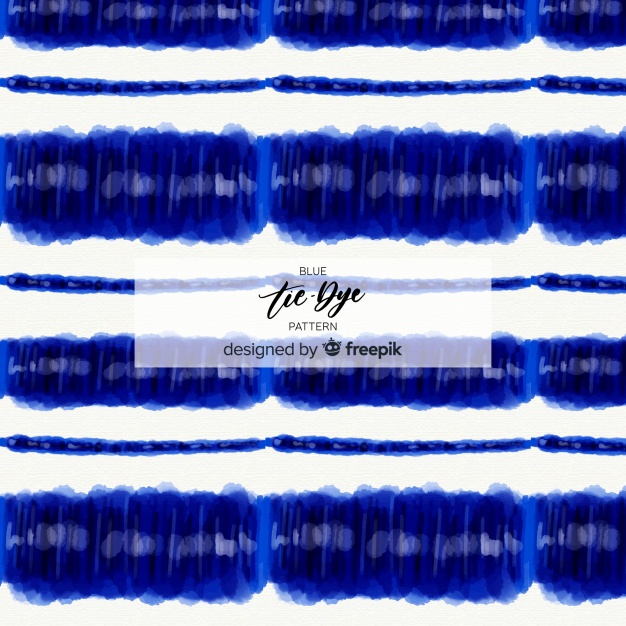 626x626 Blue Tie Dye Pattern Vector Free Download