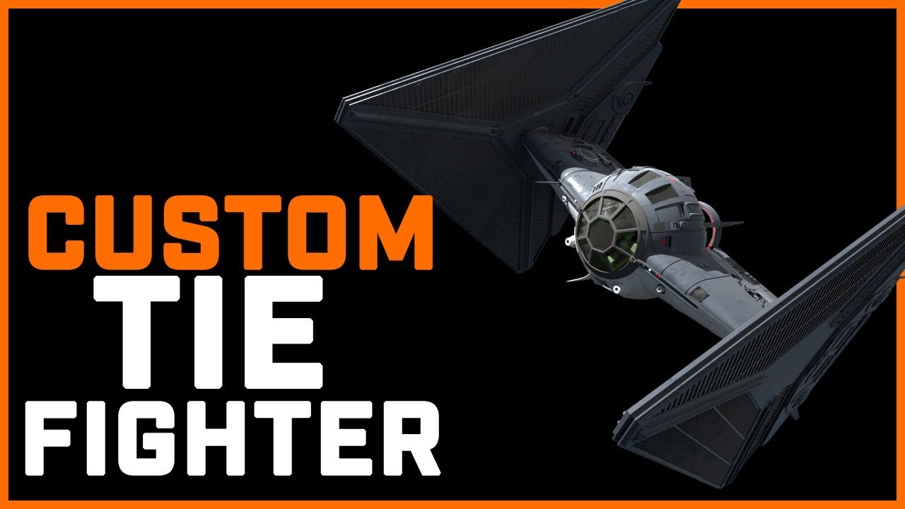 Tie Vector Custom Tie Fighter With Variable Geometry 1280x720 Tie Vector Custom Tie Fighter With Variable Geometry