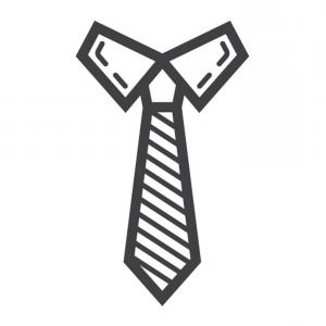 300x300 Photostock Vector Mustache Bow Tie Theme Vector Art Illustration