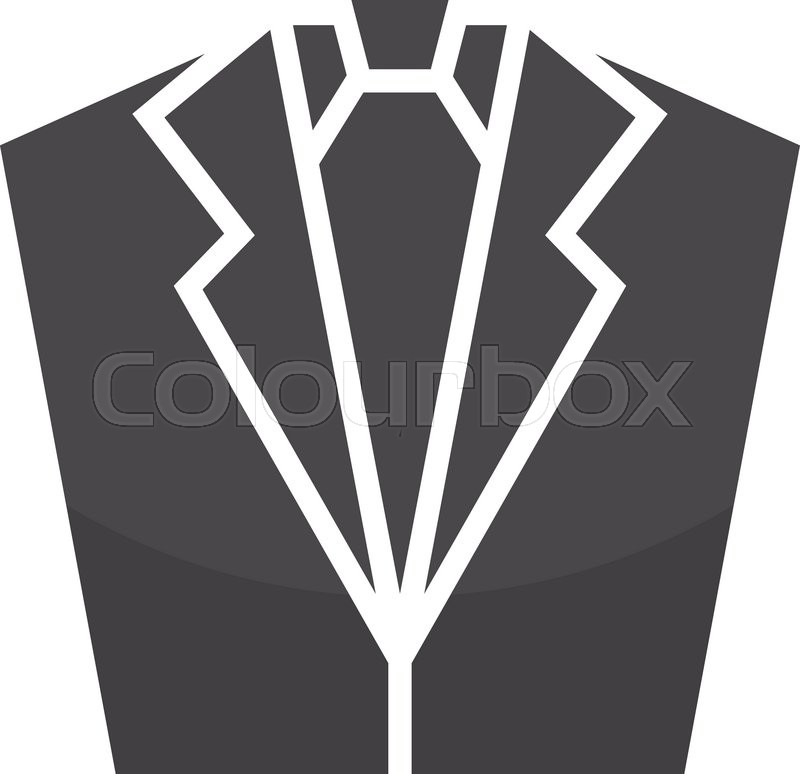 800x774 Vector Tuxedo Logo Design Template Stock Vector Colourbox