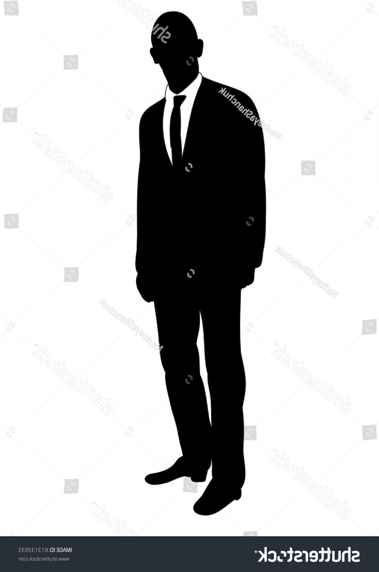1273x1920 Silhouette Man Tie Vector Illustration Cqrecords