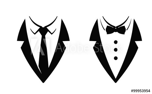 500x309 Tie Vector Set