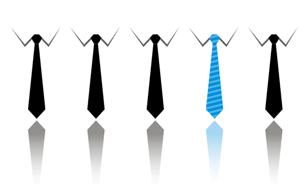 600x382 Business People And Tie Material