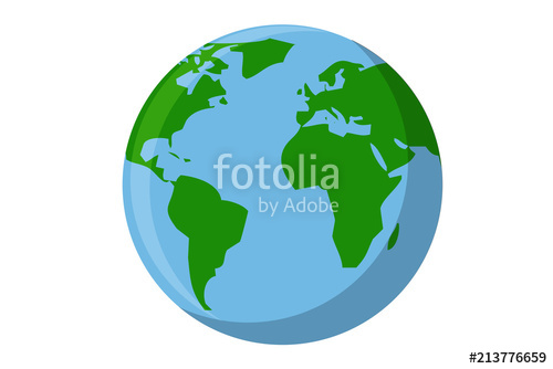 500x334 Planeta Tierra Sobre Fondo Blanco Stock Image And Royalty Free