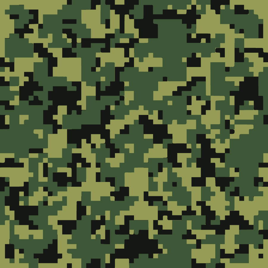 900x900 Camouflage Texture Patterns Vector Tiles