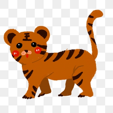 360x360 Tiger Cartoon Png, Vector, And Clipart With Transparent