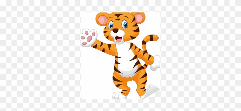 840x389 Tiger Cartoon Vector Free