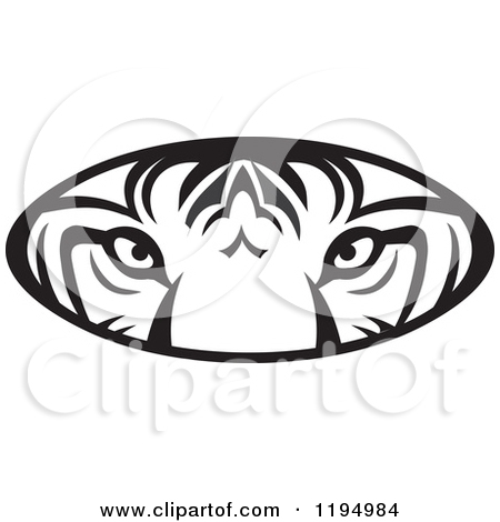 Tiger Eyes Vector