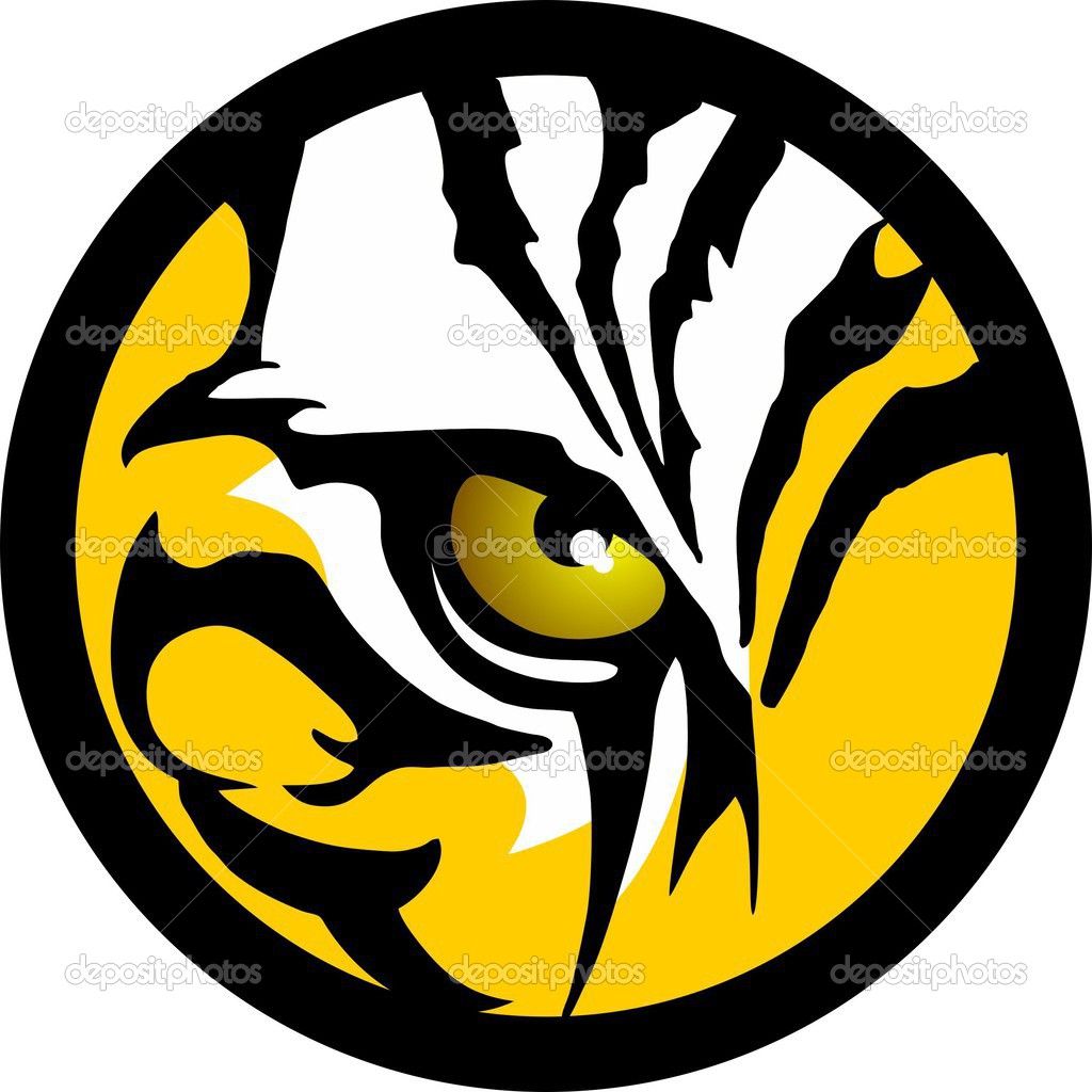 1024x1024 Tiger Eyes Vector