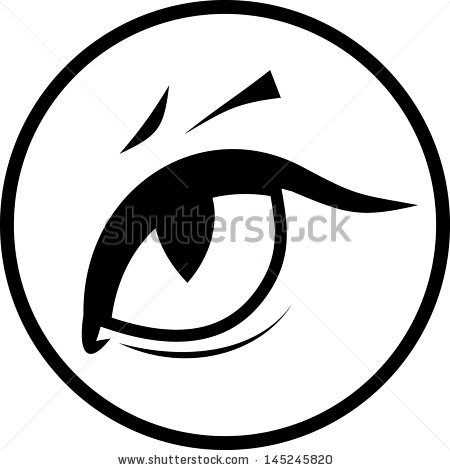 450x470 Tiger Eye Vector