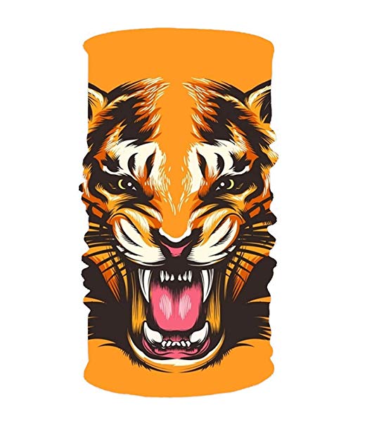 522x604 Headband Colorful Tiger Face Vector Headwear Sport Sweatband Yoga
