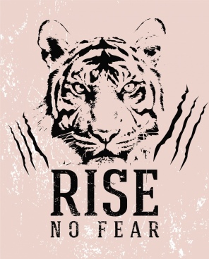 296x368 Tiger Head Free Vector Download