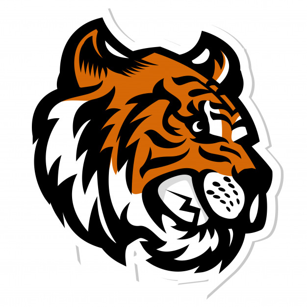 626x626 Tiger Head Mascot Logo Vector Premium Download