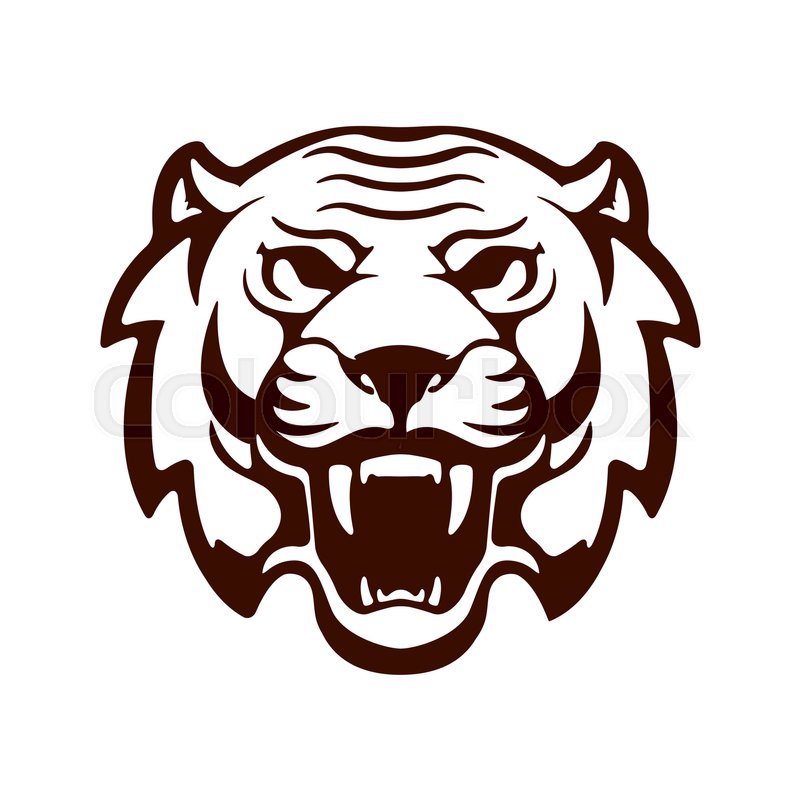 Tiger Head Logo Vector at Vectorified.com | Collection of Tiger Head ...