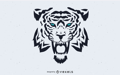416x260 Tiger Vector Graphics To Download