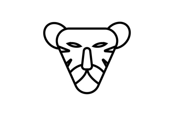 580x386 Tiger Icon Vector Graphic
