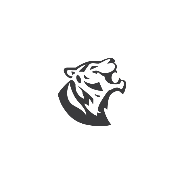 640x640 Tiger Logo Design Icon Vector, Icon, Illustration, Vector Png