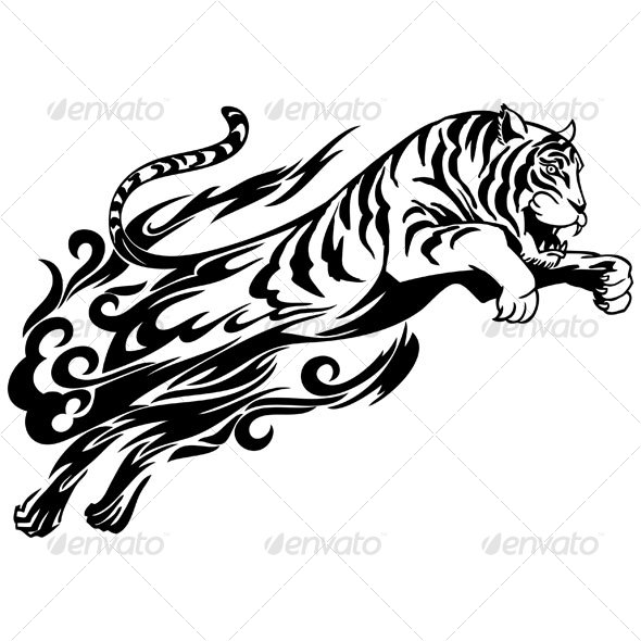 Tiger Vector Characters From Graphicriver 590x590 Tiger Vector Characters From Graphicriver