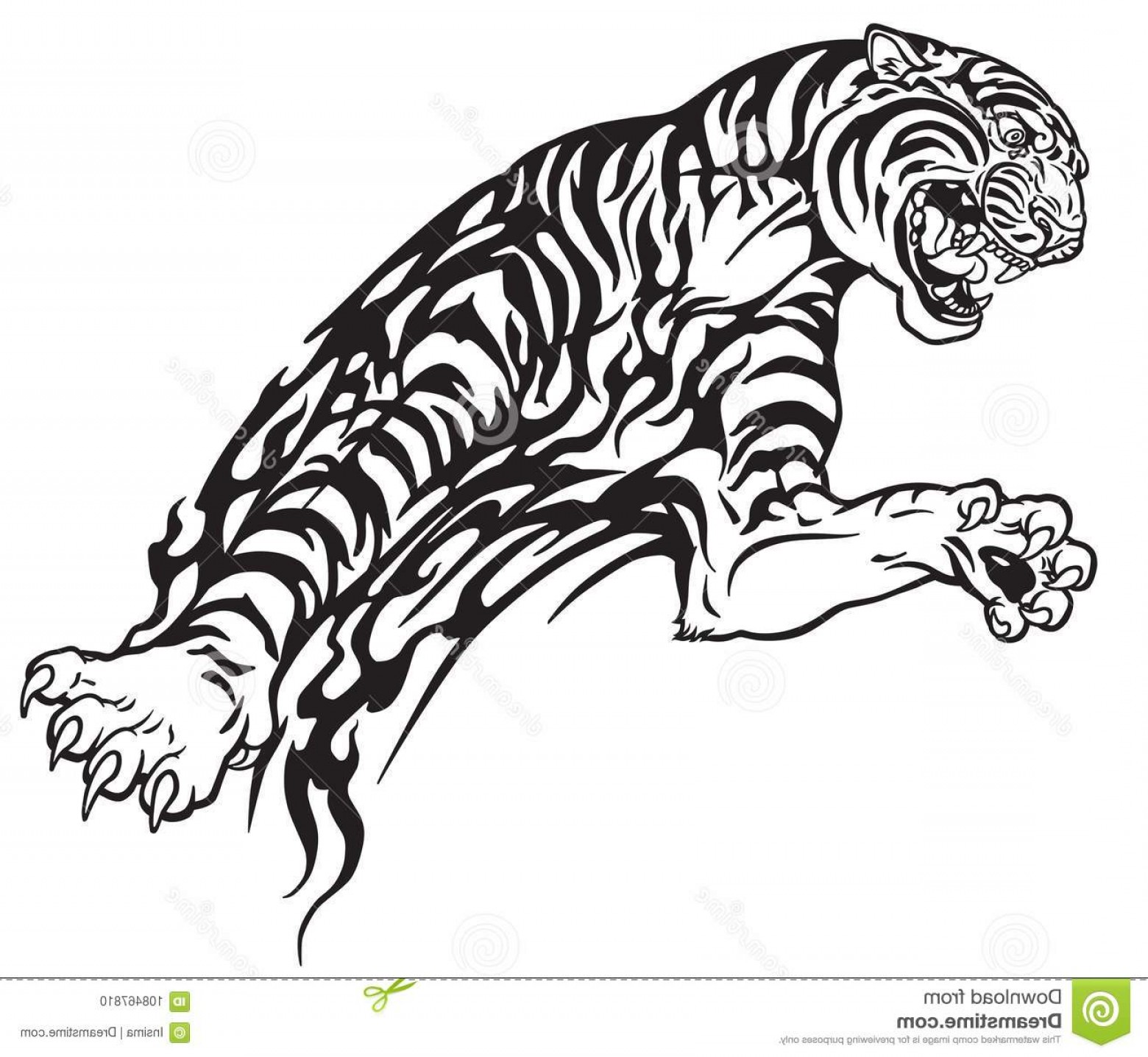 Tribal Tattoo Tiger Vector Hoodamathrun 1560x1436 Tribal Tattoo Tiger Vector Hoodamathrun