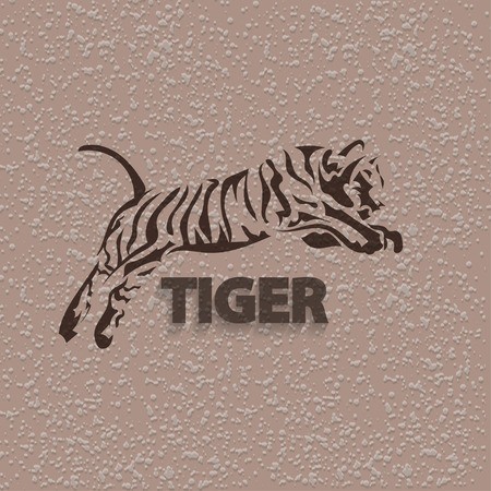 Tribal Tiger Jump 450x450 Tribal Tiger Jump