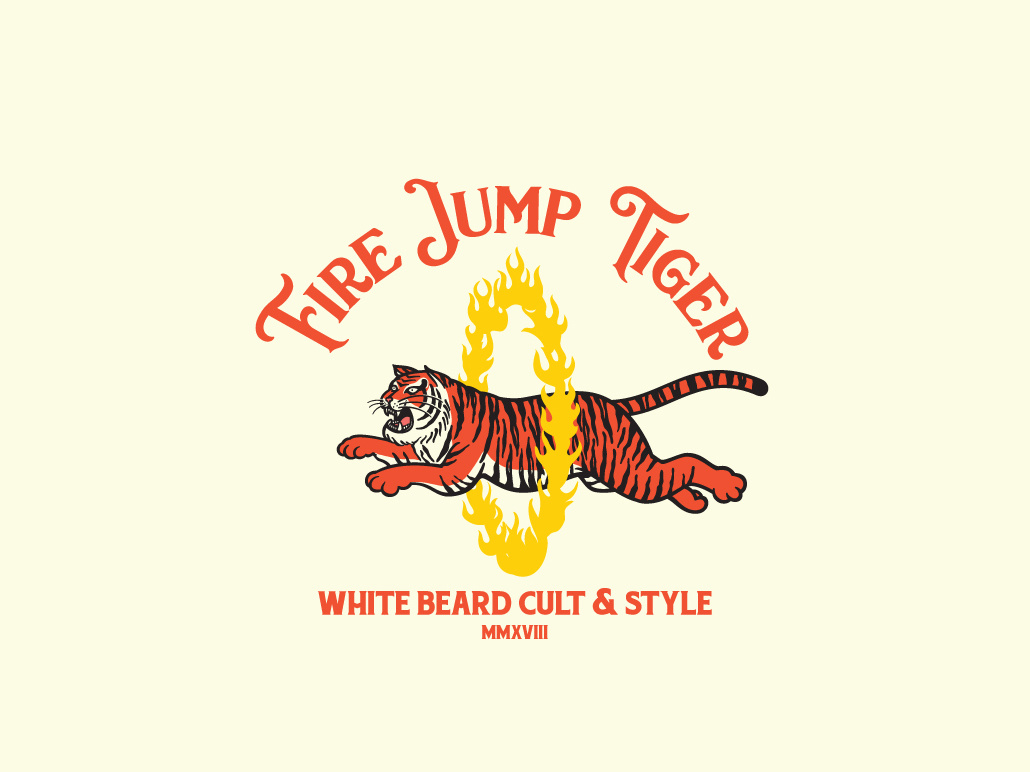Fire Jump Tiger Logo Template 1030x772 Fire Jump Tiger Logo Template