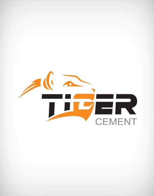 500x639 Tiger Cement Vector Logo