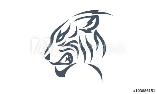 500x300 Tiger Logo Vector
