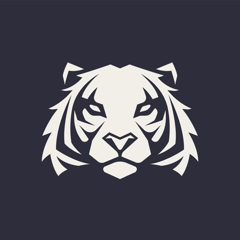 490x490 Tiger Mascot Vector Icon