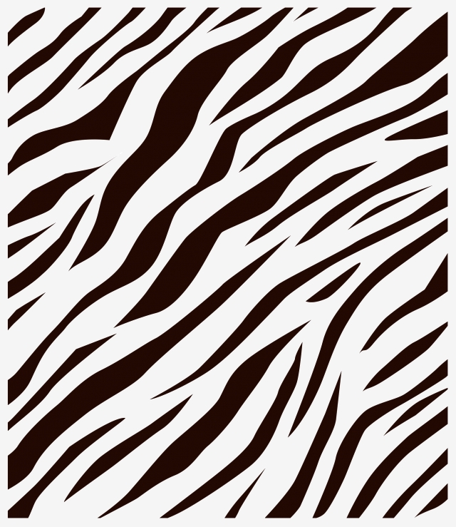 640x739 Simple Atmosphere Black And White Zebra Pattern Tiger Pattern