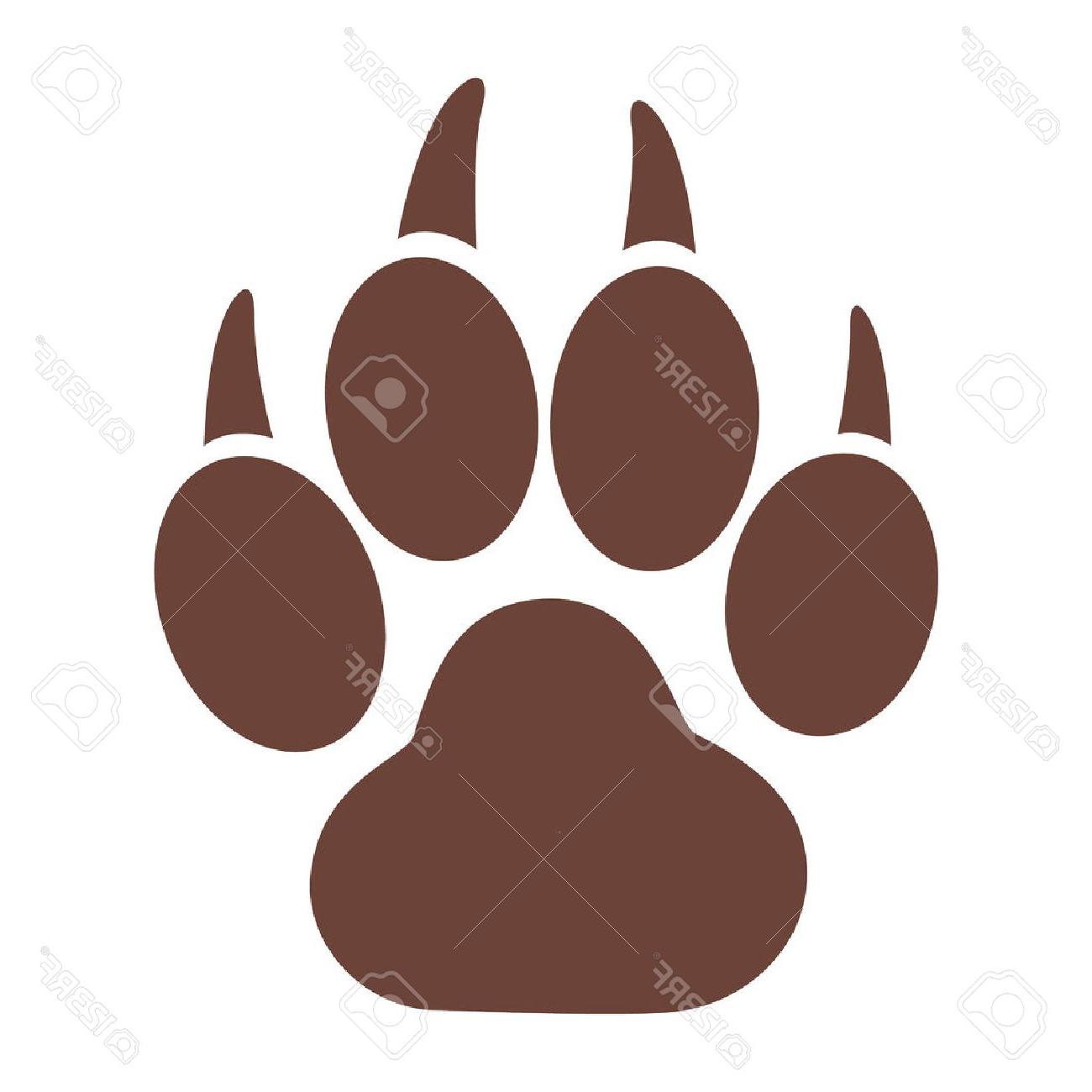 1300x1300 Unique Tiger Paw Print Vector Images Free Vector Art, Images