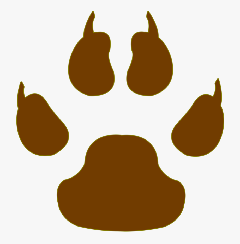 Download Tiger Paw Print Vector at Vectorified.com | Collection of ...