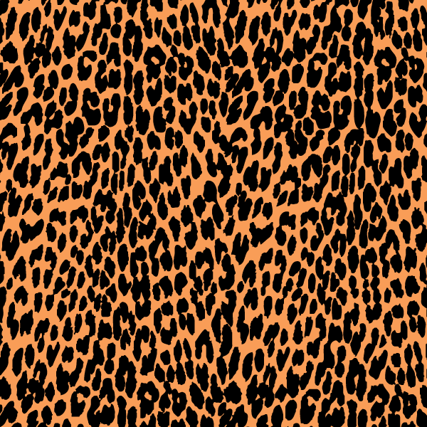 Leopard Print Vector Graphic Free 600x600 Leopard Print Vector Graphic Free