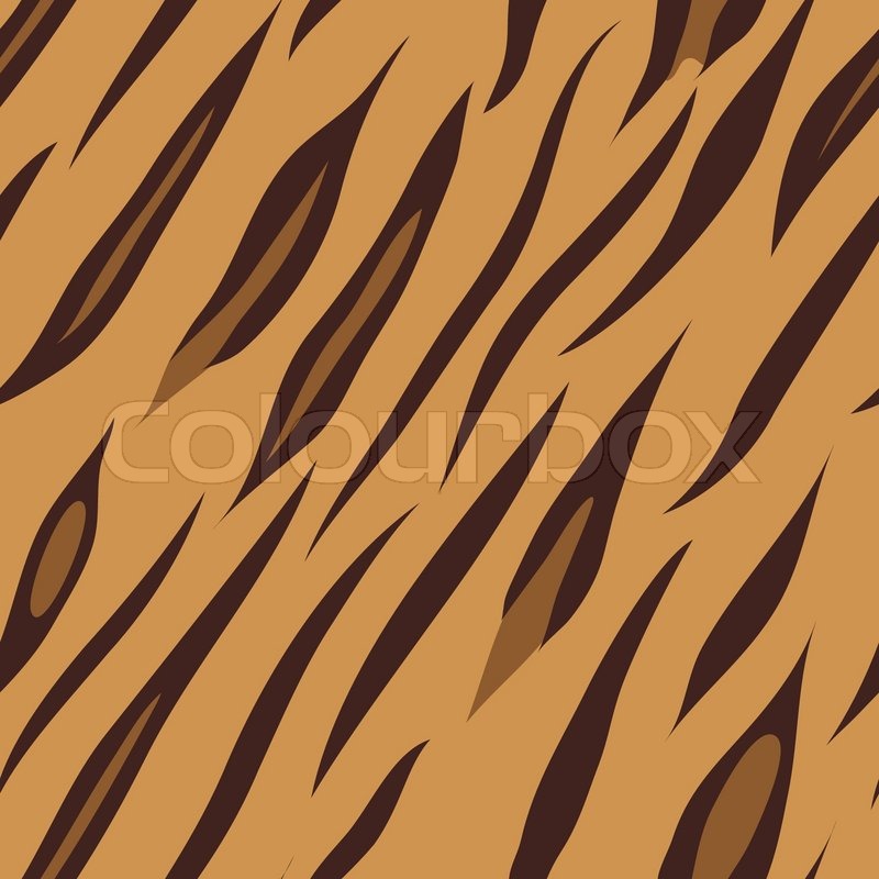Seamless Tiling Animal Print Tiger, Stock Vector Colourbox 800x800 Seamless Tiling Animal Print Tiger, Stock Vector Colourbox