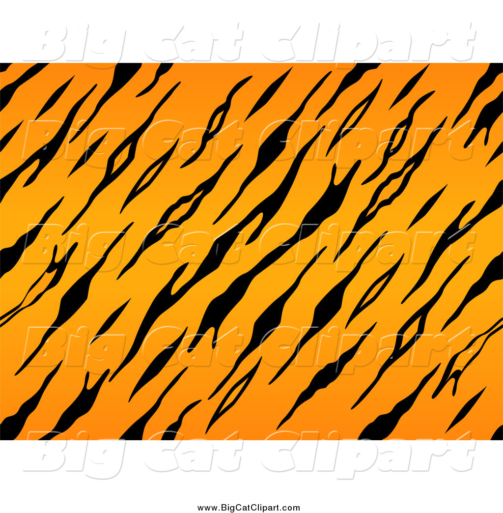 Big Cat Vector Clipart Of A Seamless Tiger Jungle Animal Print 1024x1044 Big Cat Vector Clipart Of A Seamless Tiger Jungle Animal Print