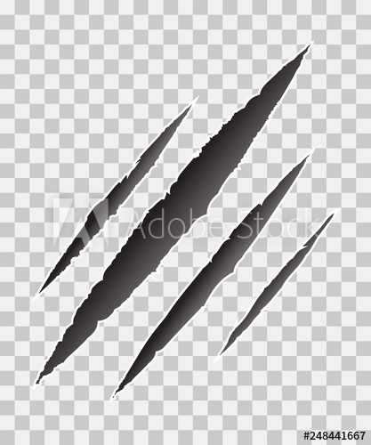 417x500 Claws Scratches