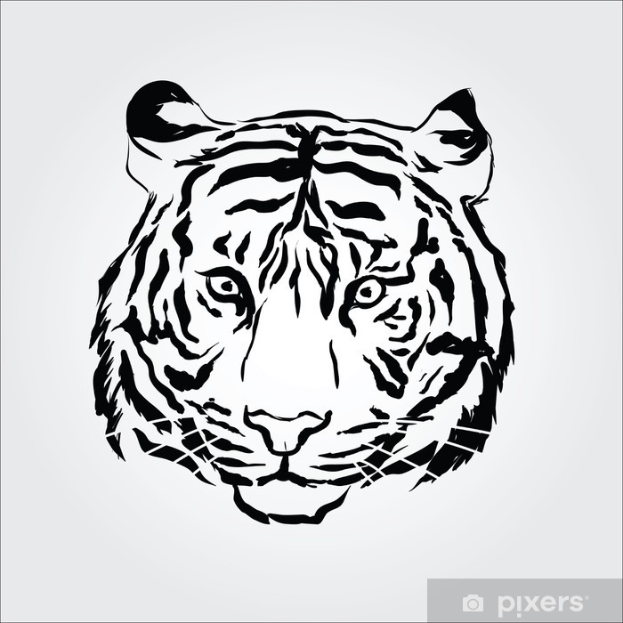 Tiger Silhouette Vector At Collection Of Tiger Silhouette Vector Free For 