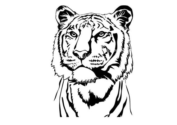 Tiger Silhouette Vector at Vectorified.com | Collection of Tiger ...