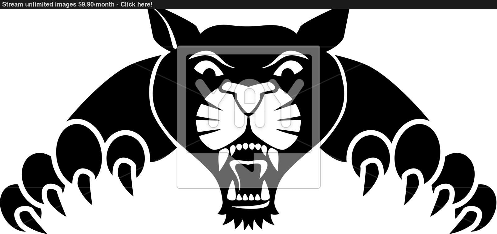 Download Tiger Silhouette Vector at Vectorified.com | Collection of Tiger Silhouette Vector free for ...