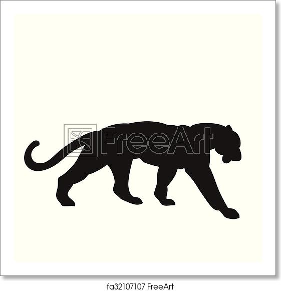 561x581 Free Art Print Of Tiger Vector Illustration Vector Illustration