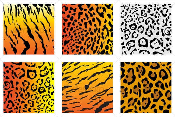 Tiger Stripe Pattern Vector