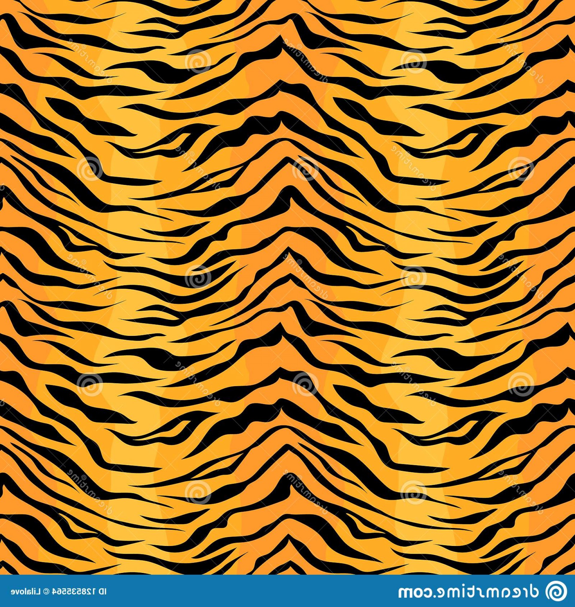 Tiger Stripe Pattern Vector at Vectorified.com | Collection of Tiger ...