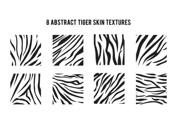 571x400 Simple Tiger Stripe Pattern Art Maybe I Can Tiger Stripes