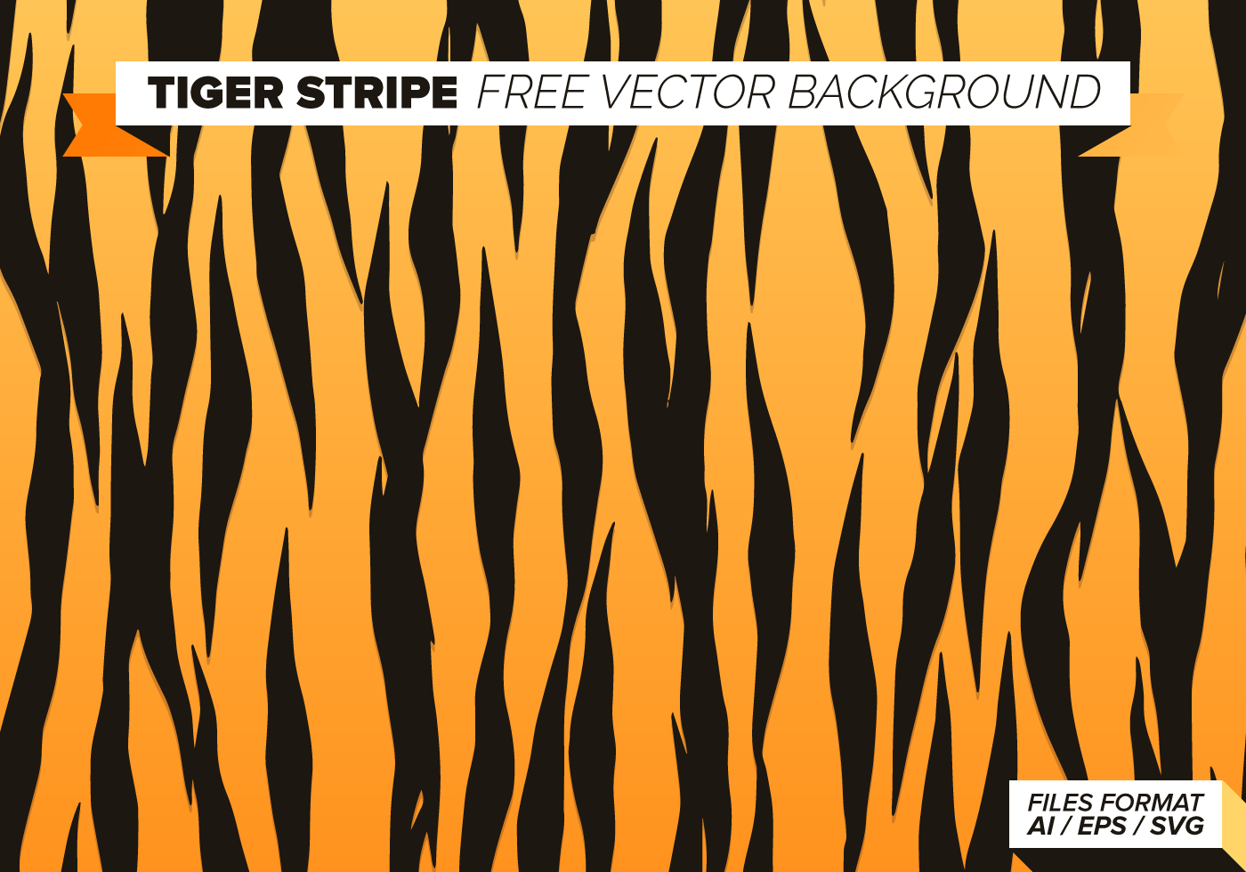 1400x980 Tiger Stripes Free Vector Art